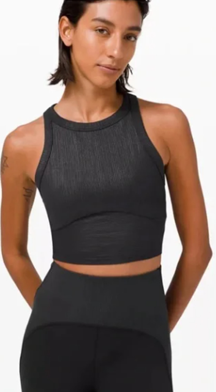 Lululemon Blissful Bend Tank top Women's Black Size 6